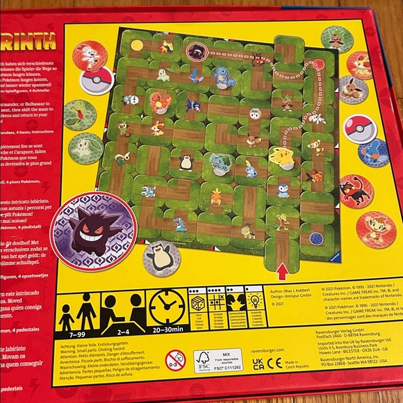 Pokémon Labyrinth Game Gotta Catch ‘em all! - Picture 9 of 12